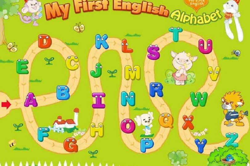 английский алфавит с произношением для детей